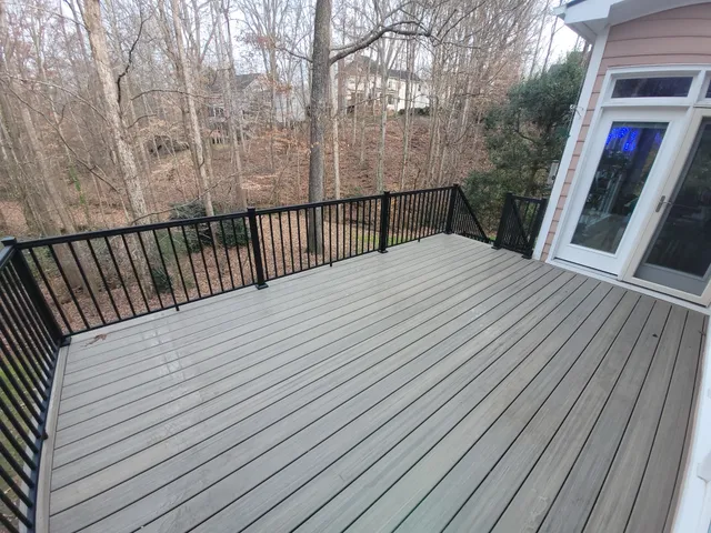 Our Work project in Holly Springs NC by Mission Decks & Design