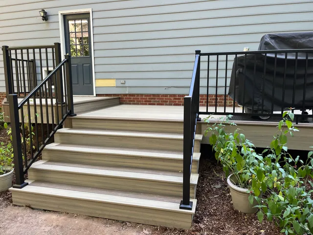Our Work project in Holly Springs NC by Mission Decks & Design