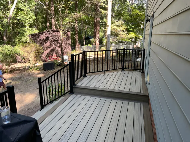 Our Work project in Holly Springs NC by Mission Decks & Design