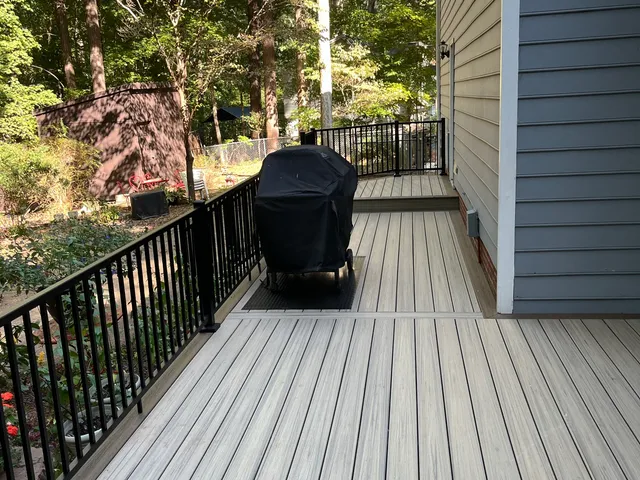 Our Work project in Holly Springs NC by Mission Decks & Design