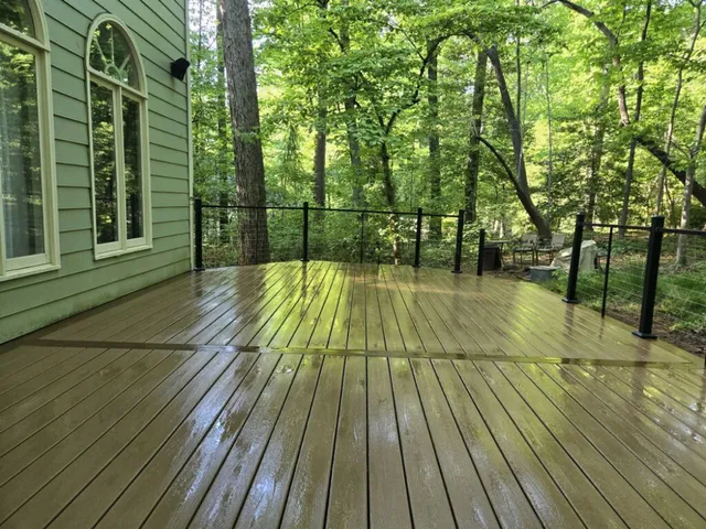Our Work project in Holly Springs NC by Mission Decks & Design