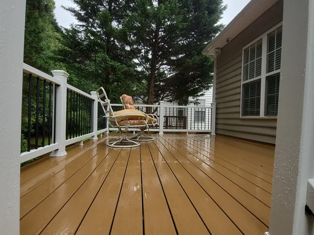 Our Work project in Holly Springs NC by Mission Decks & Design