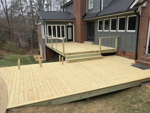 Our Work project in Holly Springs NC by Mission Decks & Design