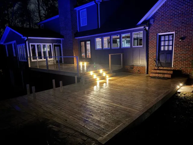 Our Work project in Holly Springs NC by Mission Decks & Design
