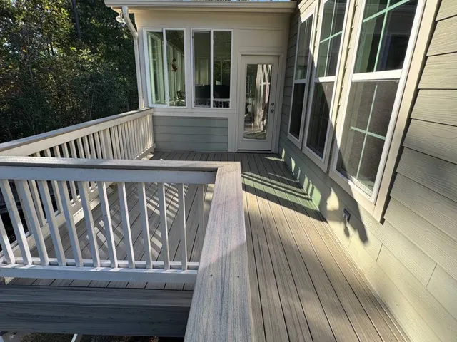 Our Work project in Holly Springs NC by Mission Decks & Design