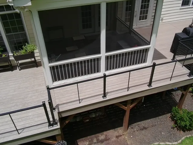 Our Work project in Holly Springs NC by Mission Decks & Design