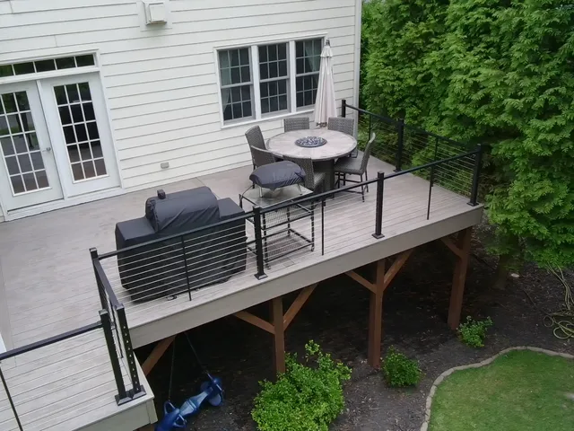Our Work project in Holly Springs NC by Mission Decks & Design