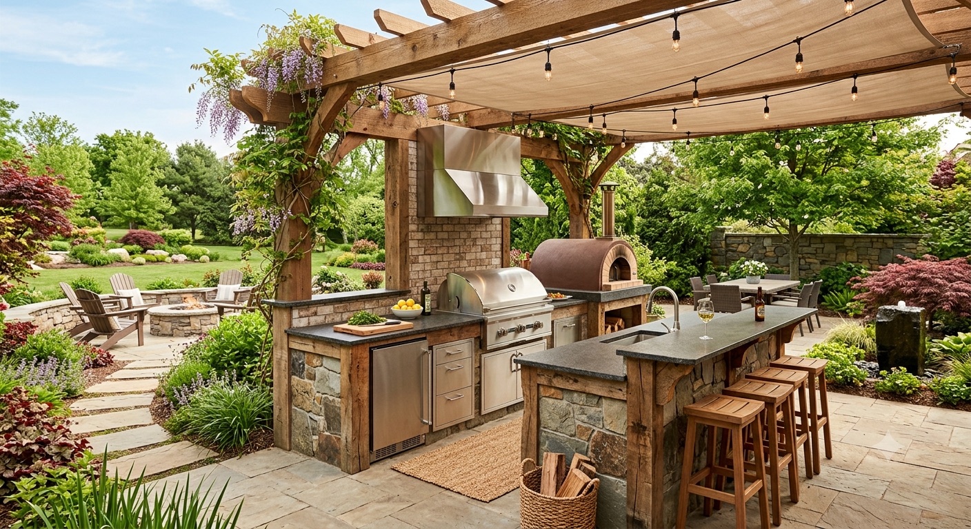 Outdoor Kitchens by Mission Decks & Design